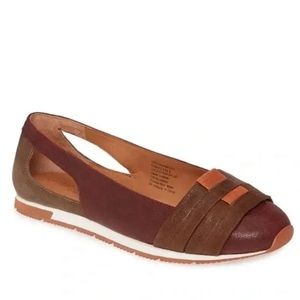 Gentle Souls “Luca” Leather Slip On Flats
